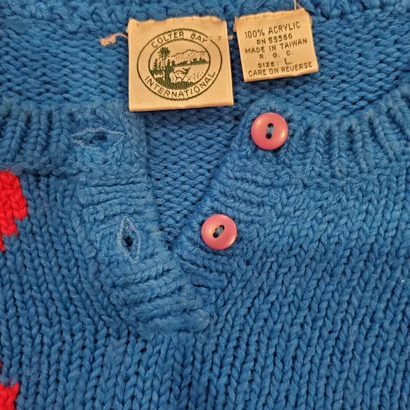 Vintage short sleeve sweater - Picture 5 of 5